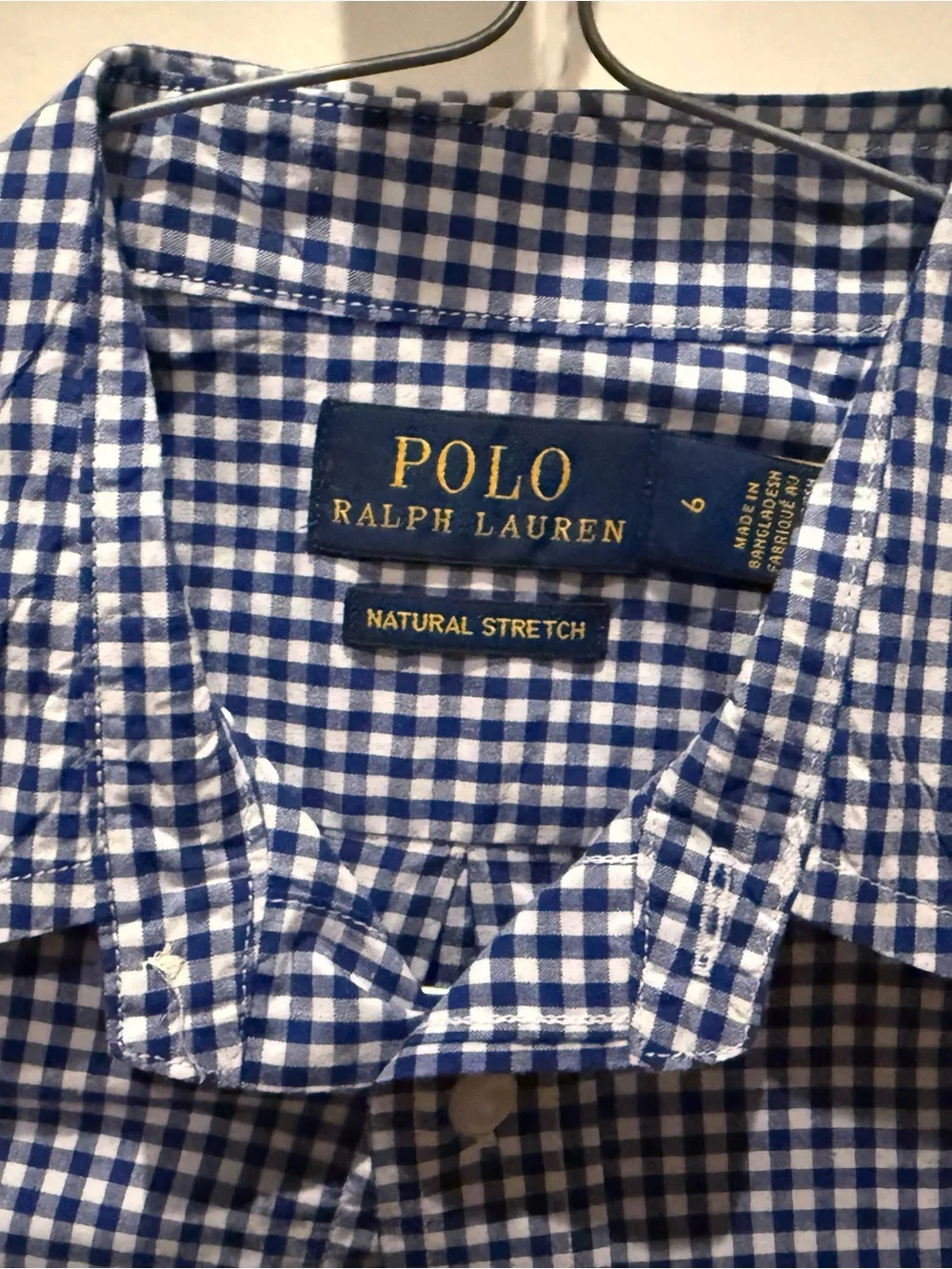 Ralph Lauren classic button